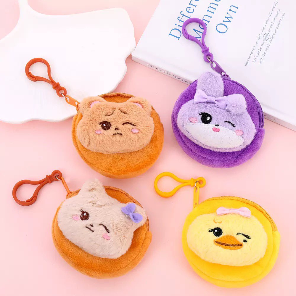 Mini Backpack Purse - Nouvelle Pochette à Monnaie en Peluche