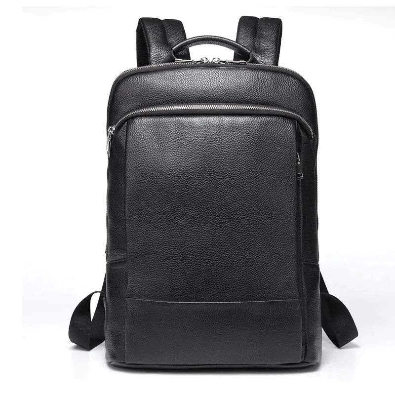 Travel Backpack Anti Theft - Sac à dos en cuir véritable