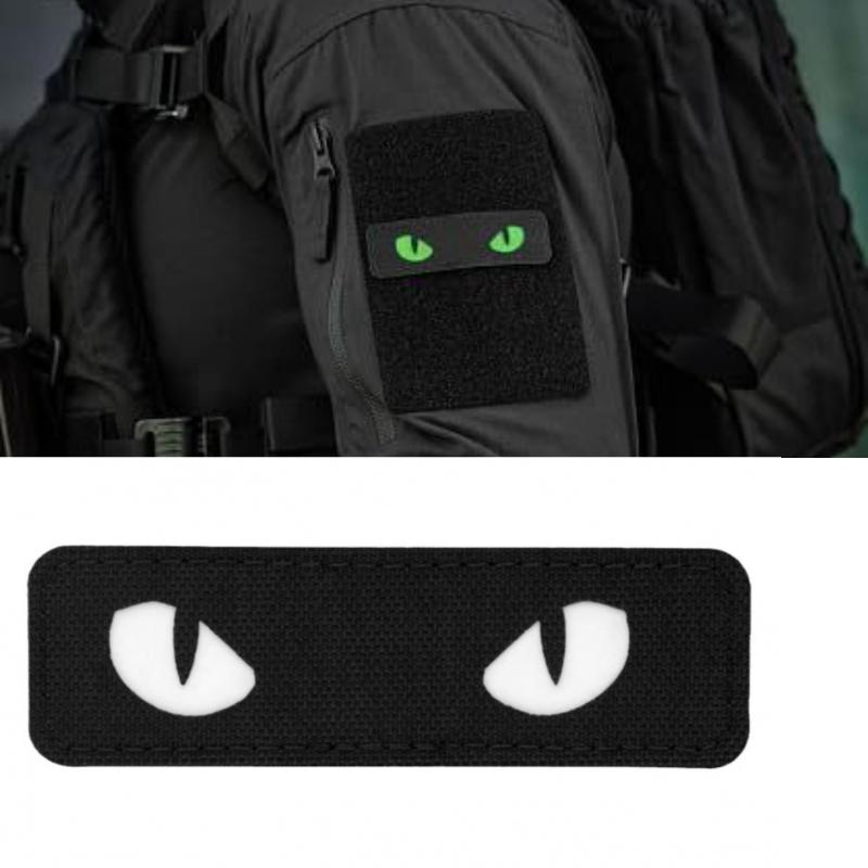 Urban Backpack Tactical - Écussons brodés militaires, écussons yeux de