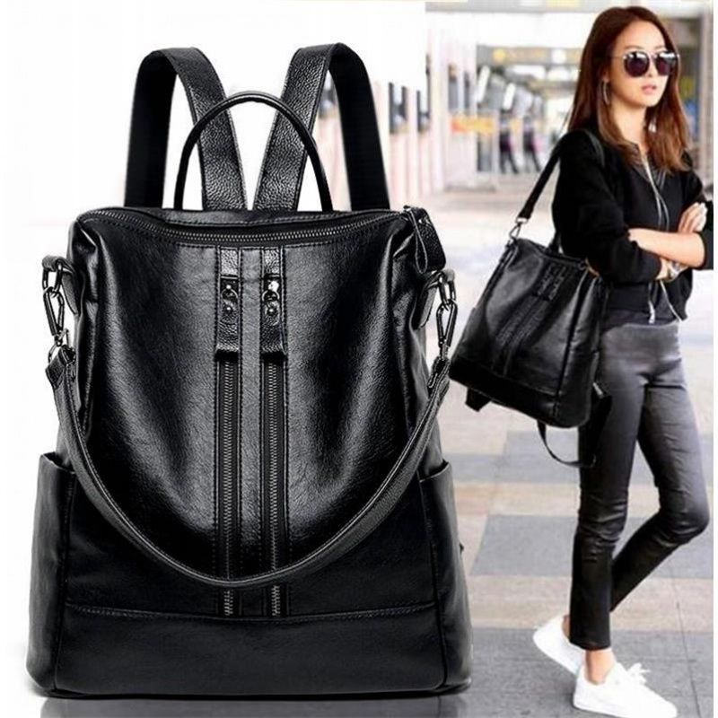 Sac à dos d'école en cuir soup - Mini Backpack Purse avis et prix