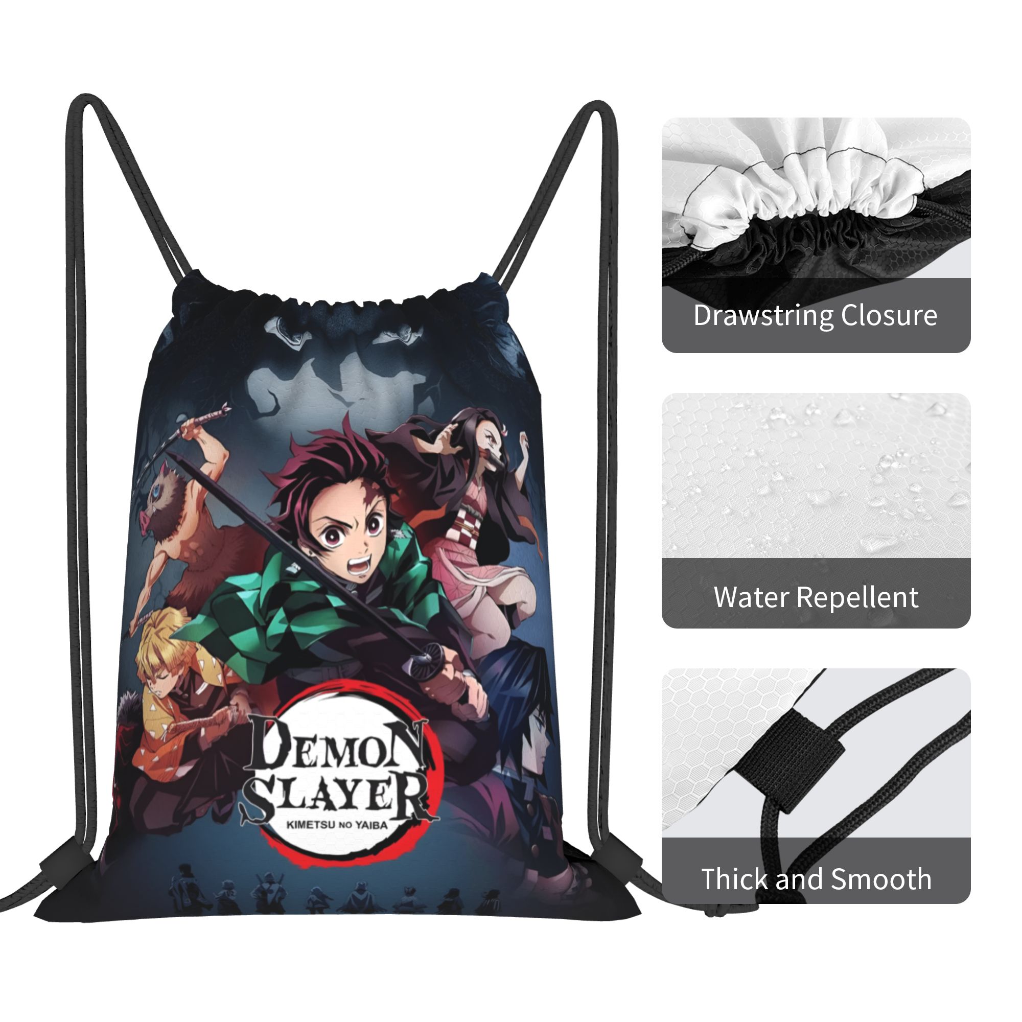 Sac à dos personnalisé D-Demon - Drawstring Gym Bag avis et prix